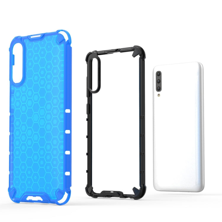 Shockproof Honeycomb PC + TPU Case for Galaxy A70
