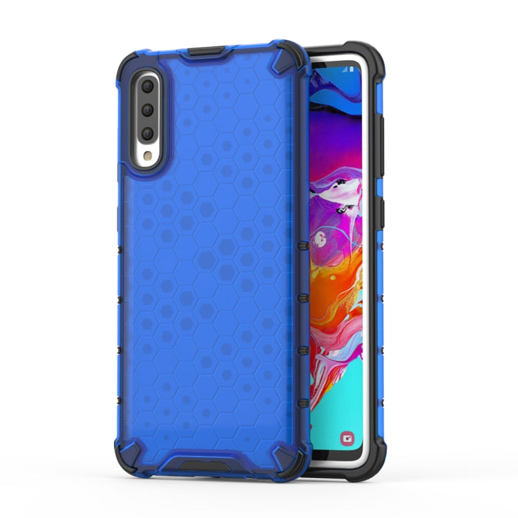 Shockproof Honeycomb PC + TPU Case for Galaxy A70