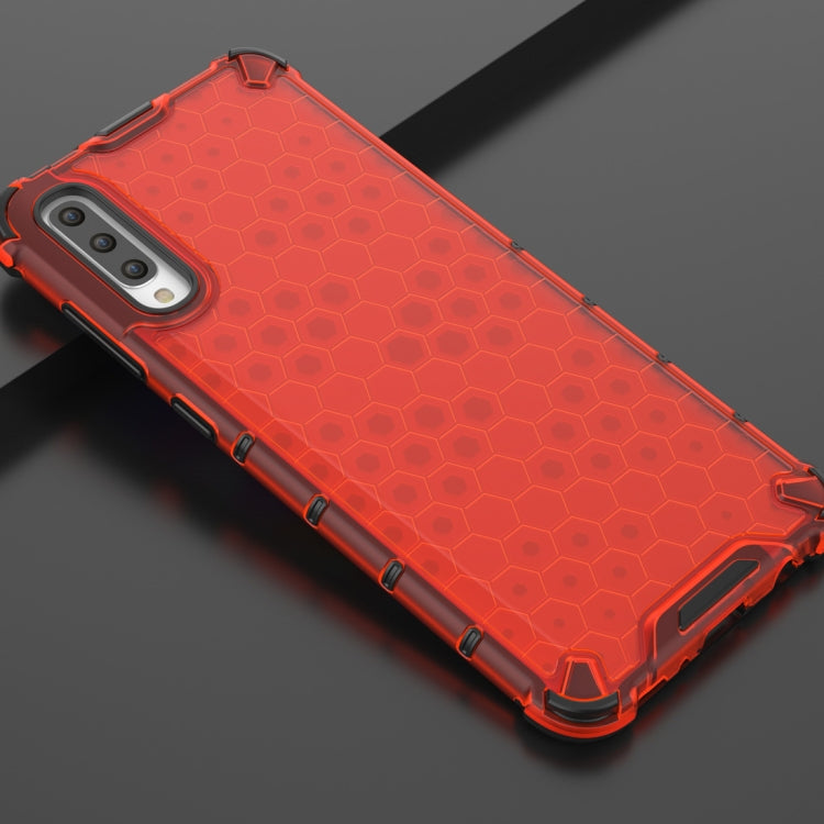 Shockproof Honeycomb PC + TPU Case for Galaxy A70, For Galaxy A70