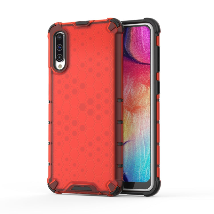 Shockproof Honeycomb PC + TPU Case for Galaxy A50