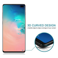 Load image into Gallery viewer, 9H 3D Curved Anti-glare Full Screen Tempered Glass Film for Galaxy S10 Plus