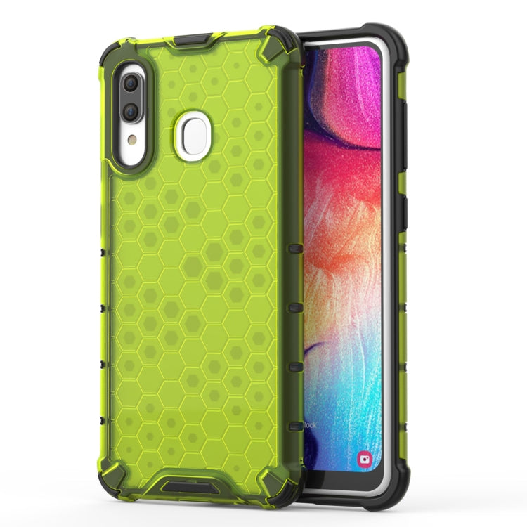 Shockproof Honeycomb PC + TPU Case for Galaxy A30