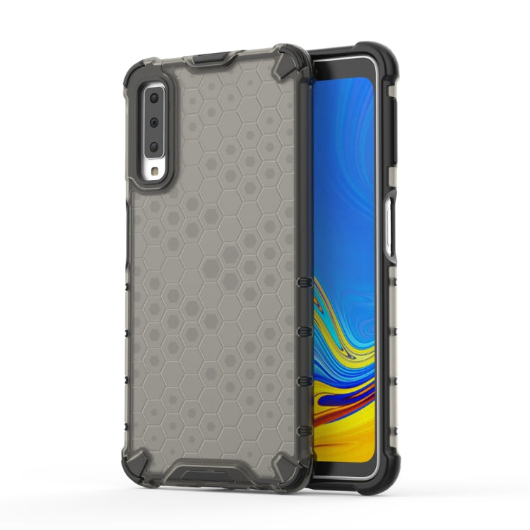 Shockproof Honeycomb PC + TPU Case for Galaxy A7 (2018)