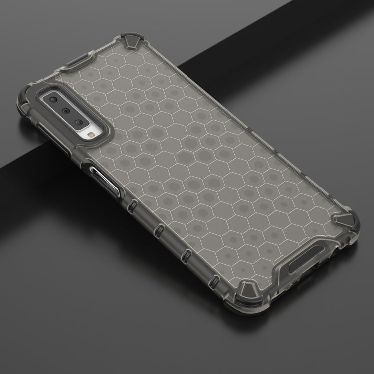 Shockproof Honeycomb PC + TPU Case for Galaxy A7 (2018)