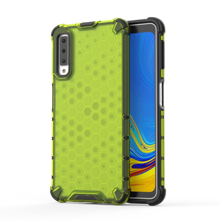 Shockproof Honeycomb PC + TPU Case for Galaxy A7 (2018)