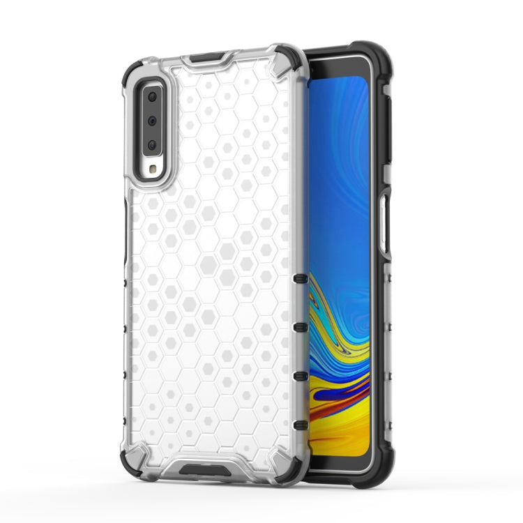 Shockproof Honeycomb PC + TPU Case for Galaxy A7 (2018)
