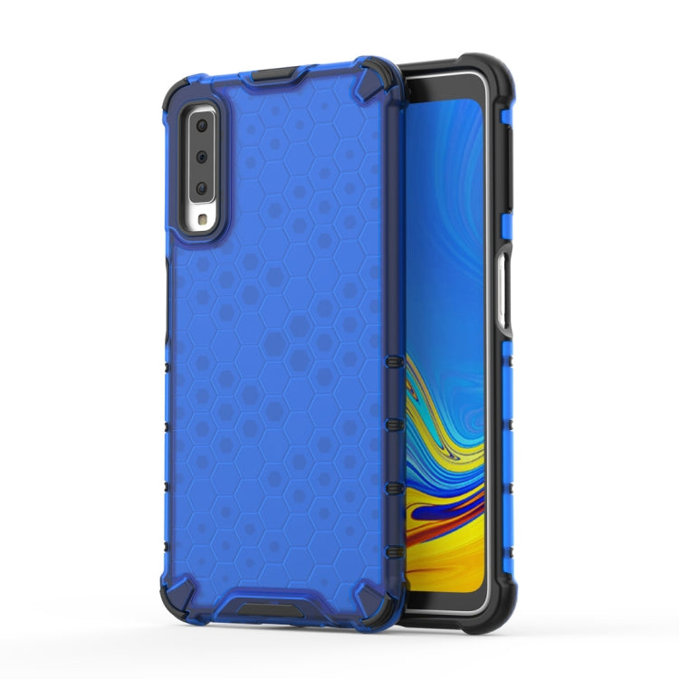 Shockproof Honeycomb PC + TPU Case for Galaxy A7 (2018)