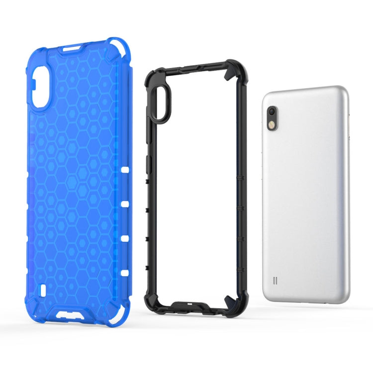 Shockproof Honeycomb PC + TPU Case for Galaxy A10