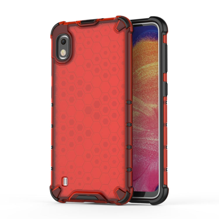 Shockproof Honeycomb PC + TPU Case for Galaxy A10