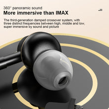 Load image into Gallery viewer, USAMS US-SJ482 EP-43 Wired In Ear USB-C / Type-C Interface Metal Digital HiFi Noise Reduction Earphones with Mic &amp; Digital Chip, Length: 1.2m