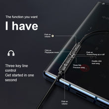 Load image into Gallery viewer, USAMS US-SJ482 EP-43 Wired In Ear USB-C / Type-C Interface Metal Digital HiFi Noise Reduction Earphones with Mic &amp; Digital Chip, Length: 1.2m