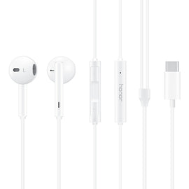 Original Honor AM33 USB-C / Type-C Classic Noise Reduction In-ear Wired Earphone, Support Wire Control & Call
