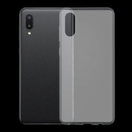 For Samsung Galaxy A02 0.75mm Ultra-thin Transparent TPU Soft Protective Case