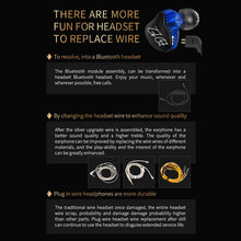 Load image into Gallery viewer, KZ ED12 3.5mm Jack Hanging Ear Sports Design In-Ear Style Wire Control Earphone, Cable Length: 1.2m