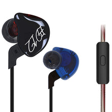 Load image into Gallery viewer, KZ ED12 3.5mm Jack Hanging Ear Sports Design In-Ear Style Wire Control Earphone, Cable Length: 1.2m