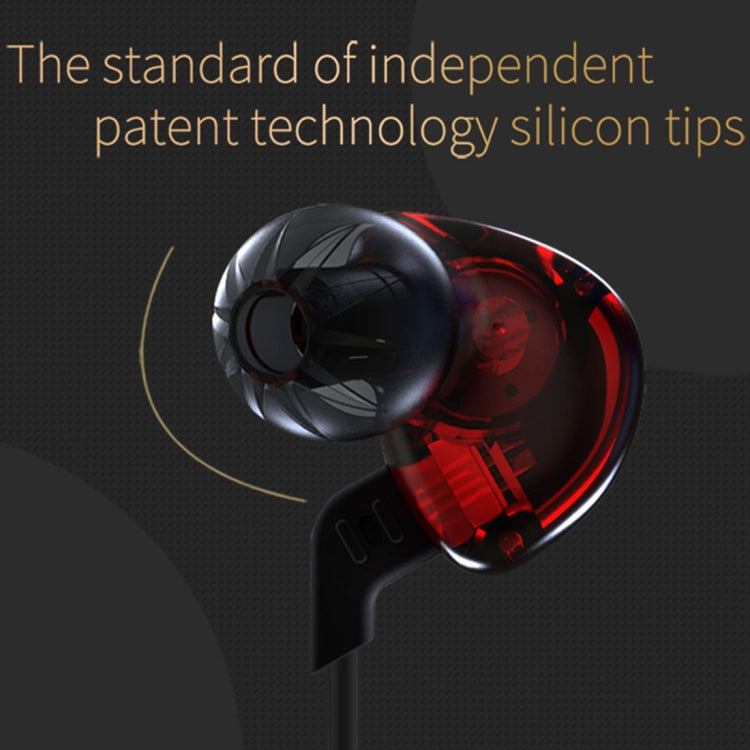 KZ ED12 3.5mm Jack Hanging Ear Sports Design In-Ear Style Wire Control Earphone, Cable Length: 1.2m