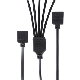 3 Pin 5V 1 to 5 Motherboard AURA RGB PC Cooling Extension Cable for Asus