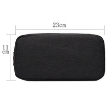 Load image into Gallery viewer, Multi-functional Headphone Charger Data Cable Storage Bag Power Pack, Size: L, 23 x 11.5 x 5.5cm