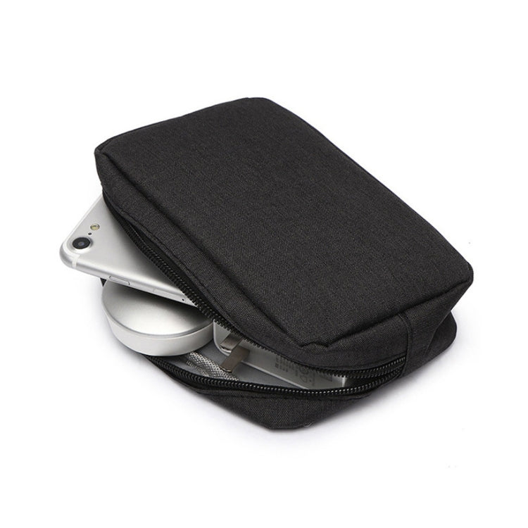 Multi-functional Headphone Charger Data Cable Storage Bag Power Pack, Size: L, 23 x 11.5 x 5.5cm