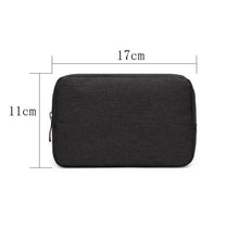 Load image into Gallery viewer, Multi-functional Headphone Charger Data Cable Storage Bag Power Pack, Size: S, 17 x 11.5 x 5.5cm