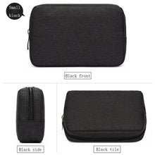 Load image into Gallery viewer, Multi-functional Headphone Charger Data Cable Storage Bag Power Pack, Size: S, 17 x 11.5 x 5.5cm