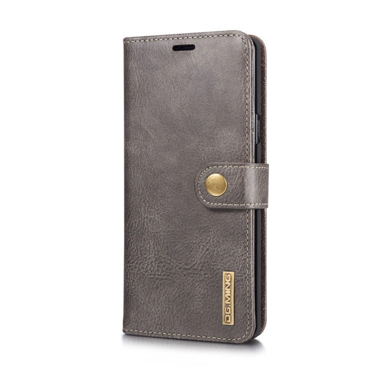 DG.MING Crazy Horse Texture Flip Detachable Magnetic Leather Case for Galaxy Note 9, with Holder & Card Slots & Wallet