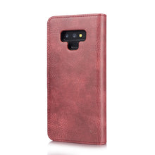 Load image into Gallery viewer, DG.MING Crazy Horse Texture Flip Detachable Magnetic Leather Case for Galaxy Note 9, with Holder &amp; Card Slots &amp; Wallet, Galaxy Note 9