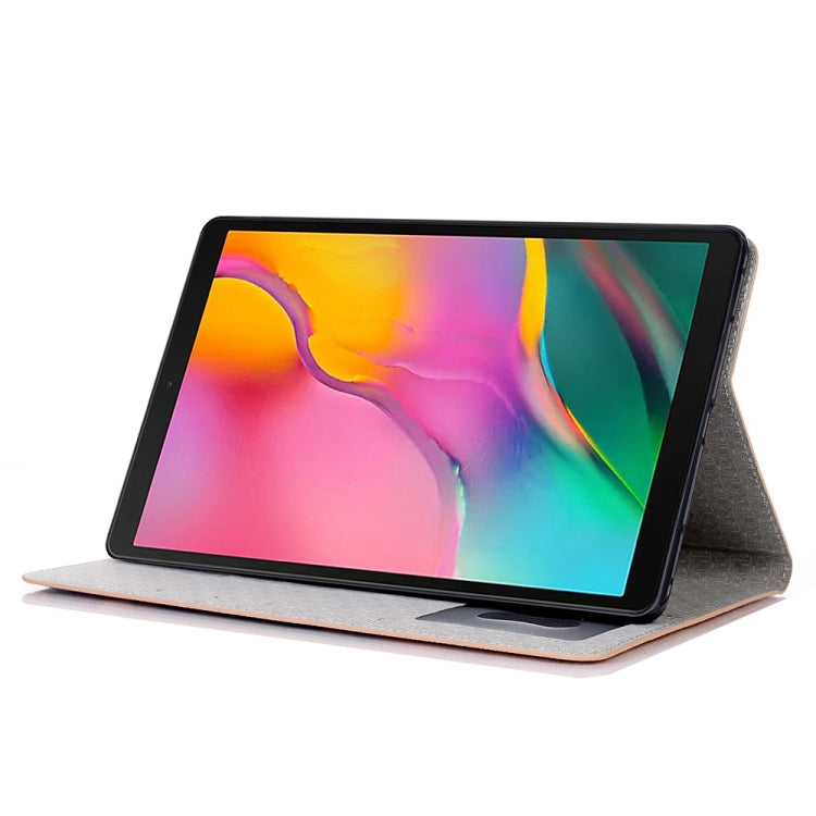 Map Texture Horizontal Flip Leather Case for Galaxy Tab A 10.1 (2019) T510 / T515,  with Holder & Card Slots & Wallet, Random Texture Delivery