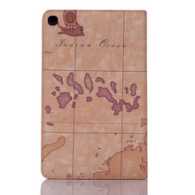 Load image into Gallery viewer, Map Texture Horizontal Flip Leather Case for Galaxy Tab A 8 (2019) P200 / P205,  with Holder &amp; Card Slots &amp; Wallet, Random Texture Delivery