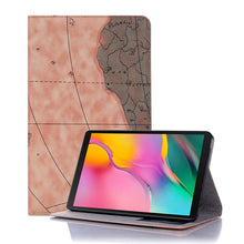 Load image into Gallery viewer, Map Texture Horizontal Flip Leather Case for Galaxy Tab A 8 (2019) P200 / P205,  with Holder &amp; Card Slots &amp; Wallet, Random Texture Delivery