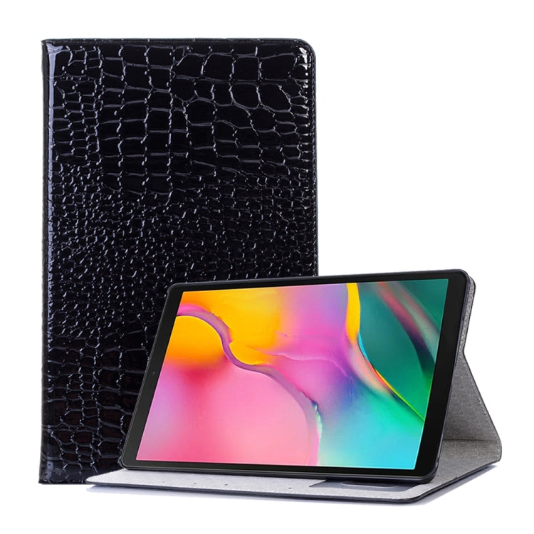Crocodile Texture Horizontal Flip Leather Case for Galaxy Tab A 10.1 (2019) T510 / T515,  with Holder & Card Slots & Wallet