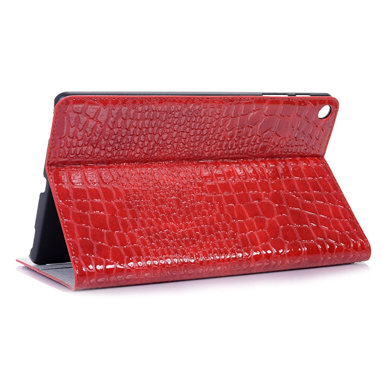 Crocodile Texture Horizontal Flip Leather Case for Galaxy Tab A 10.1 (2019) T510 / T515,  with Holder & Card Slots & Wallet