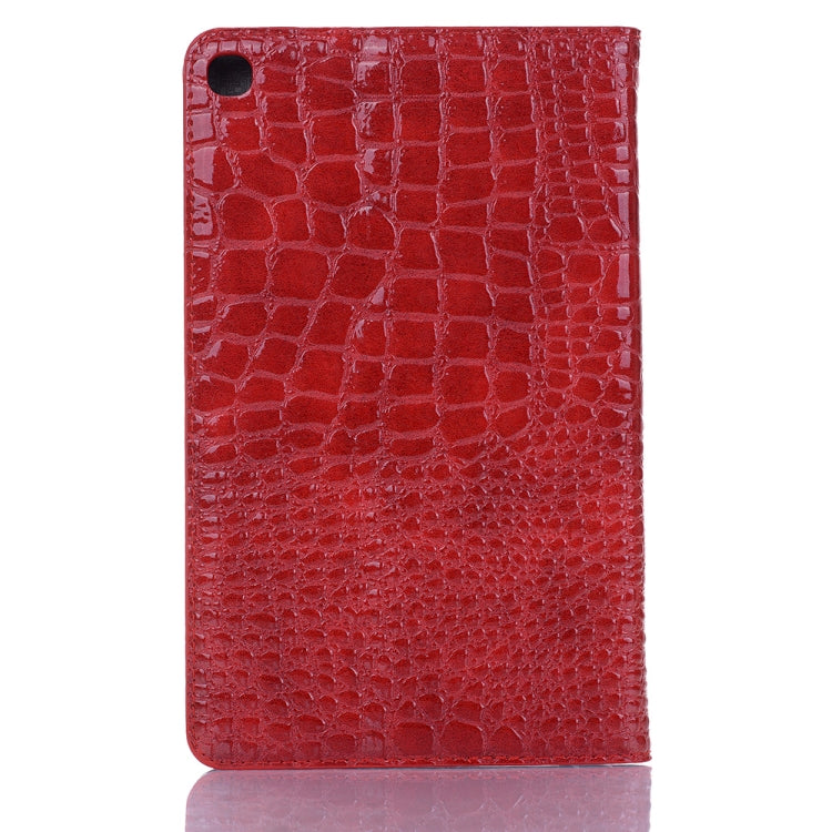 Crocodile Texture Horizontal Flip Leather Case for Galaxy Tab A 8 (2019) P200 / P205,  with Holder & Card Slots & Wallet