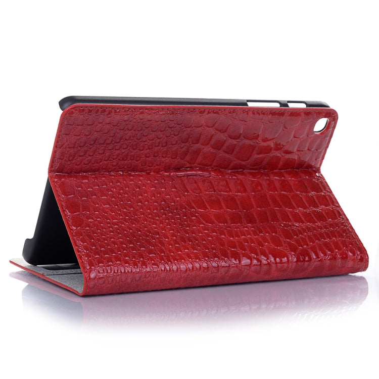Crocodile Texture Horizontal Flip Leather Case for Galaxy Tab A 8 (2019) P200 / P205,  with Holder & Card Slots & Wallet