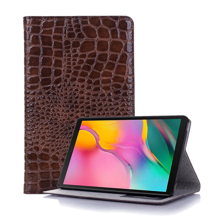 Crocodile Texture Horizontal Flip Leather Case for Galaxy Tab A 8 (2019) P200 / P205,  with Holder & Card Slots & Wallet