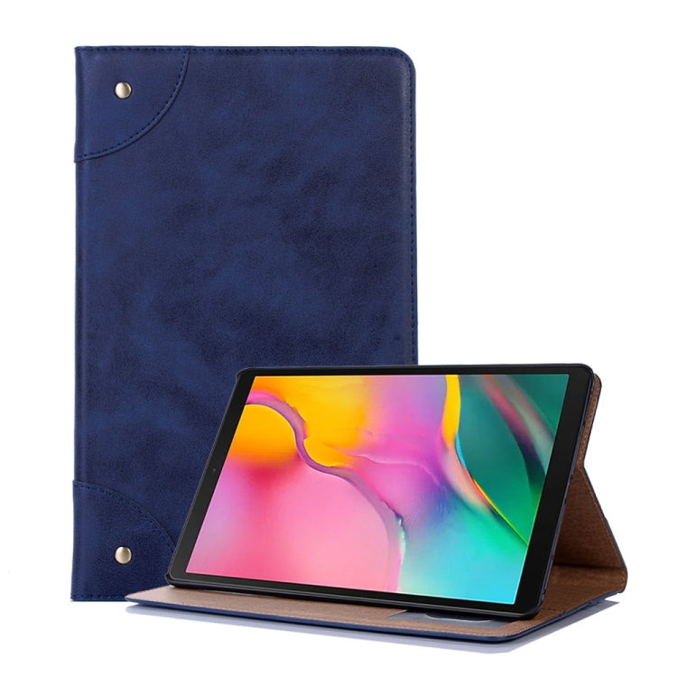 Retro Book Style Horizontal Flip Leather Case for Galaxy Tab A 10.1 (2019) T510 / T515,  with Holder & Card Slots & Wallet