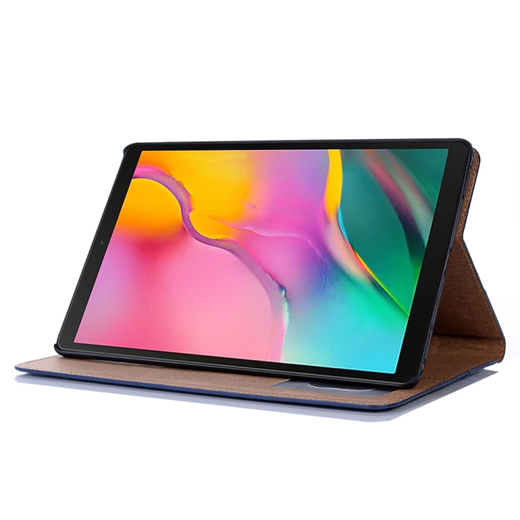 Retro Book Style Horizontal Flip Leather Case for Galaxy Tab A 10.1 (2019) T510 / T515,  with Holder & Card Slots & Wallet