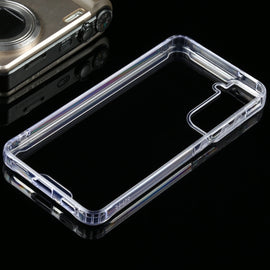 For Samsung Galaxy S21 FE Four-corner Shockproof Transparent TPU + PC Protective Case