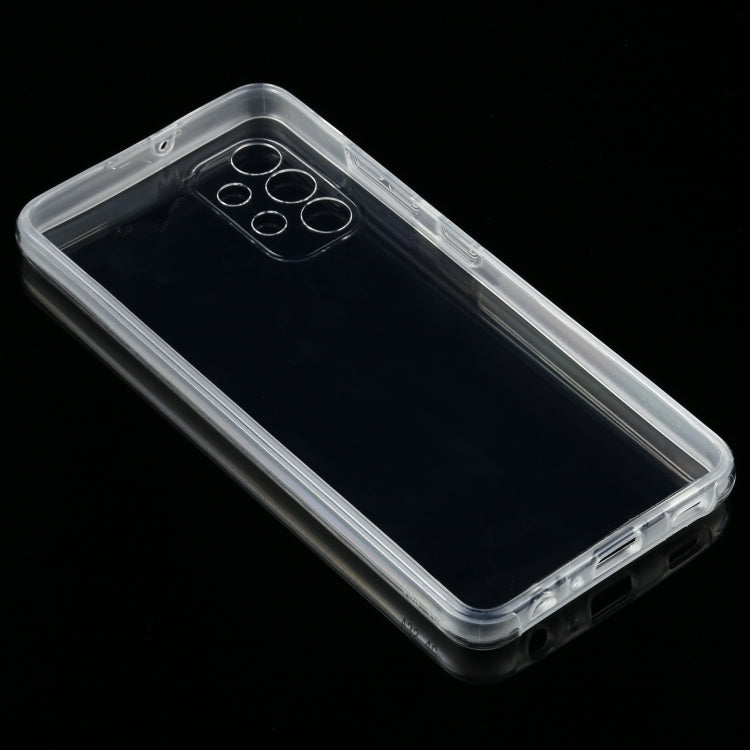 For Samsung Galaxy A32 5G PC+TPU Ultra-Thin Double-Sided All-Inclusive Transparent Mobile Phone Case
