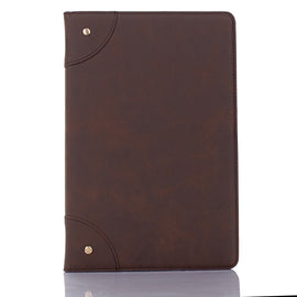 Retro Book Style Horizontal Flip Leather Case for Galaxy Tab S5e 10.5 T720 / T725,  with Holder & Card Slots & Wallet