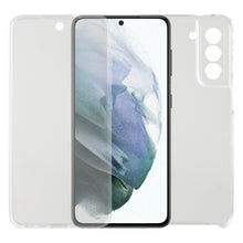 Load image into Gallery viewer, For Samsung Galaxy S21 FE PC+TPU Ultra-thin Double-sided Full Coverage Transparent Soft Case