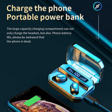 Load image into Gallery viewer, M8 Bluetooth 5.0 TWS Touch Digital Display True Wireless Bluetooth Earphone with Charging Box