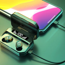 Load image into Gallery viewer, M8 Bluetooth 5.0 TWS Touch Digital Display True Wireless Bluetooth Earphone with Charging Box