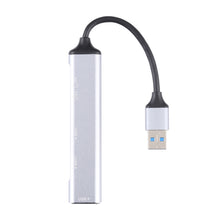 Load image into Gallery viewer, 5 in 1 USB 3.0 to SD / TF Card Slot + 3 USB 3.0 Ports Multifunctional Docking Station HUB, USB 3.0