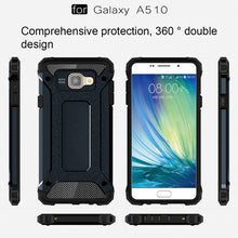 Load image into Gallery viewer, For Galaxy A5 (2016) / A510 Tough Armor TPU + PC Combination Case, For Galaxy A5 (2016) / A510