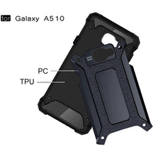 Load image into Gallery viewer, For Galaxy A5 (2016) / A510 Tough Armor TPU + PC Combination Case, For Galaxy A5 (2016) / A510
