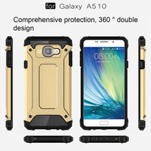 Load image into Gallery viewer, For Galaxy A5 (2016) / A510 Tough Armor TPU + PC Combination Case