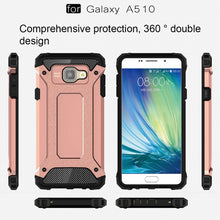 Load image into Gallery viewer, For Galaxy A5 (2016) / A510 Tough Armor TPU + PC Combination Case, For Galaxy A5 (2016) / A510