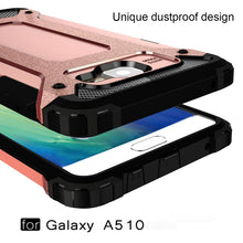 Load image into Gallery viewer, For Galaxy A5 (2016) / A510 Tough Armor TPU + PC Combination Case, For Galaxy A5 (2016) / A510