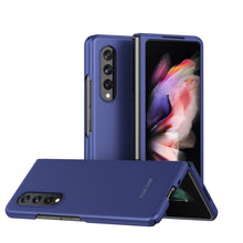 Load image into Gallery viewer, For Samsung Galaxy Z Fold3 5G Skin Feel Frosted Electroplating Foldable PC Protective Case